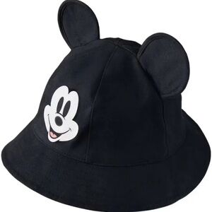 Black Mickey Mouse Ear Hat